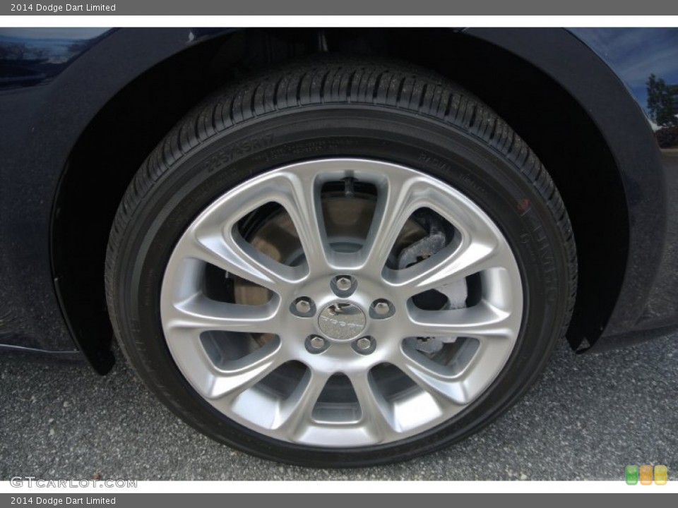 2014 Dodge Dart Limited Wheel and Tire Photo #90949952