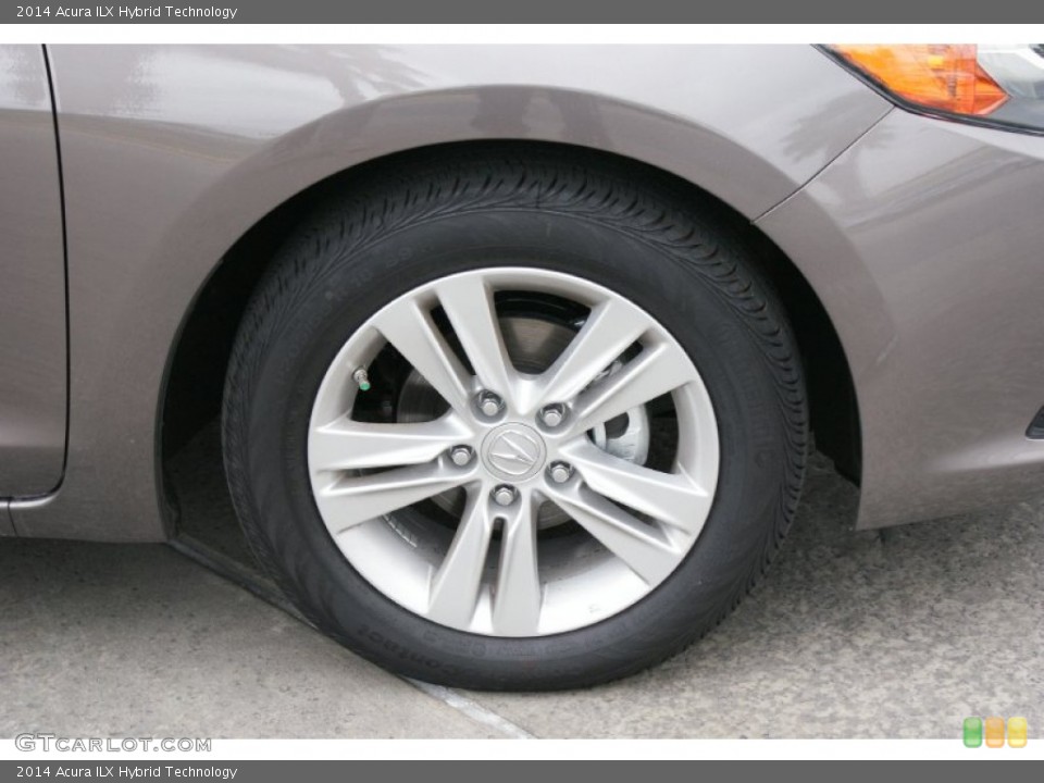 2014 Acura ILX Hybrid Technology Wheel and Tire Photo #90951431