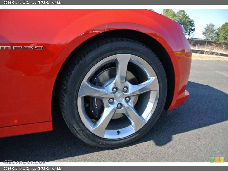 2014 Chevrolet Camaro SS/RS Convertible Wheel and Tire Photo #90953309