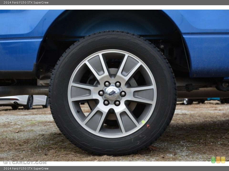 2014 Ford F150 STX SuperCrew Wheel and Tire Photo #90954032