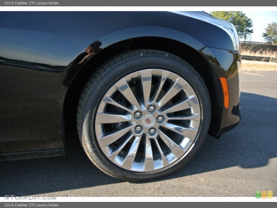 2014 Cadillac CTS Luxury Sedan Wheel and Tire Photo #90954320