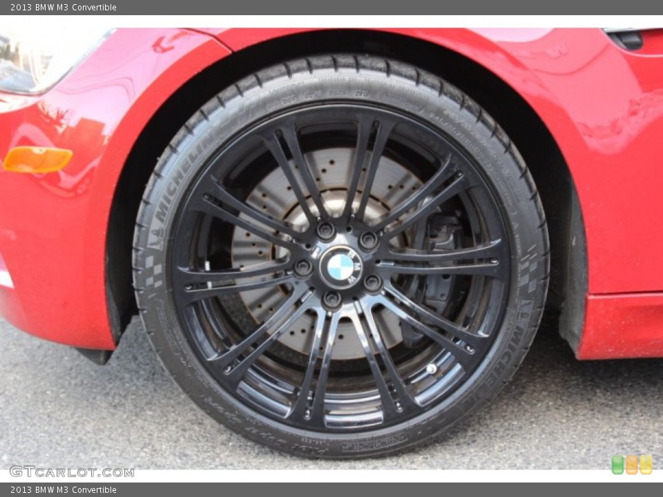 2013 BMW M3 Convertible Wheel and Tire Photo #90970594