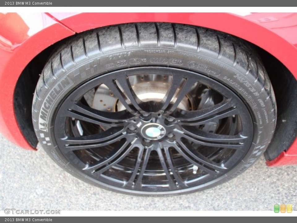2013 BMW M3 Convertible Wheel and Tire Photo #90970597