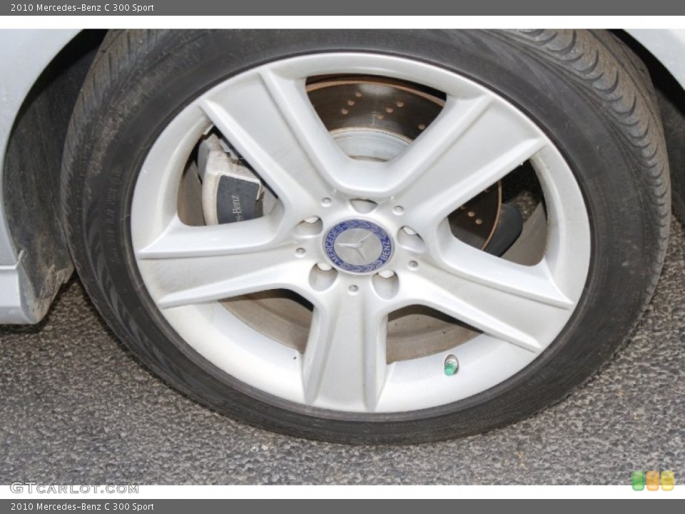 2010 Mercedes-Benz C 300 Sport Wheel and Tire Photo #90973030