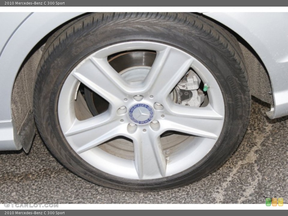 2010 Mercedes-Benz C 300 Sport Wheel and Tire Photo #90973036