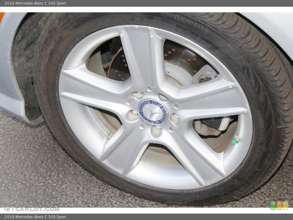 2010 Mercedes-Benz C 300 Sport Wheel and Tire Photo #90973039