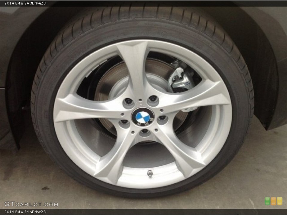 2014 BMW Z4 sDrive28i Wheel and Tire Photo #90986043