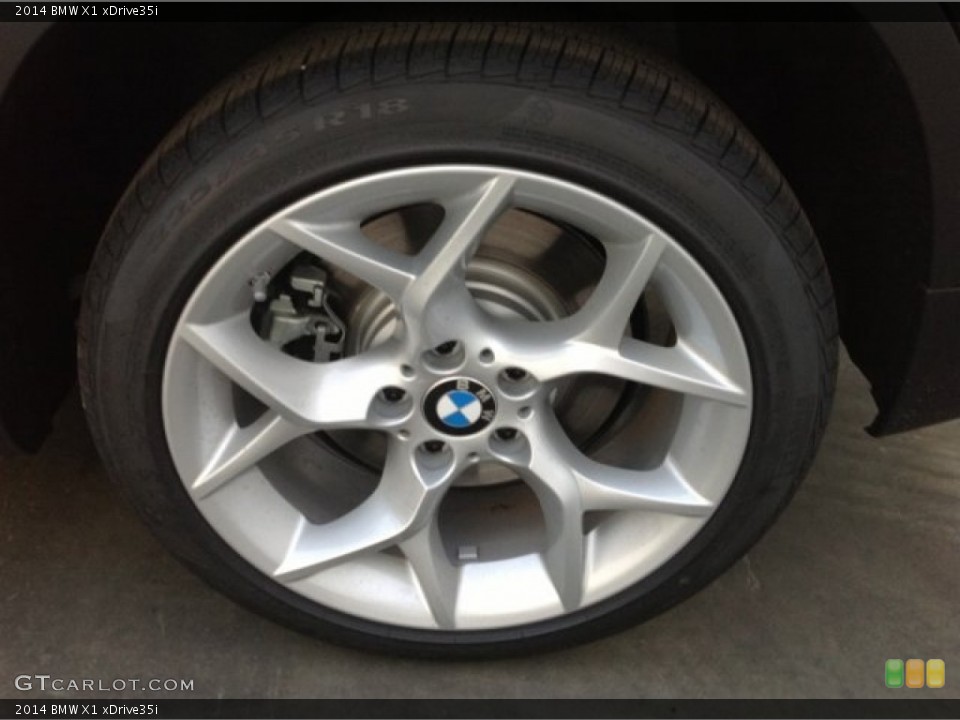 2014 BMW X1 xDrive35i Wheel and Tire Photo #90986100