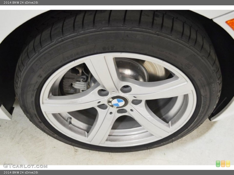2014 BMW Z4 sDrive28i Wheel and Tire Photo #90986313