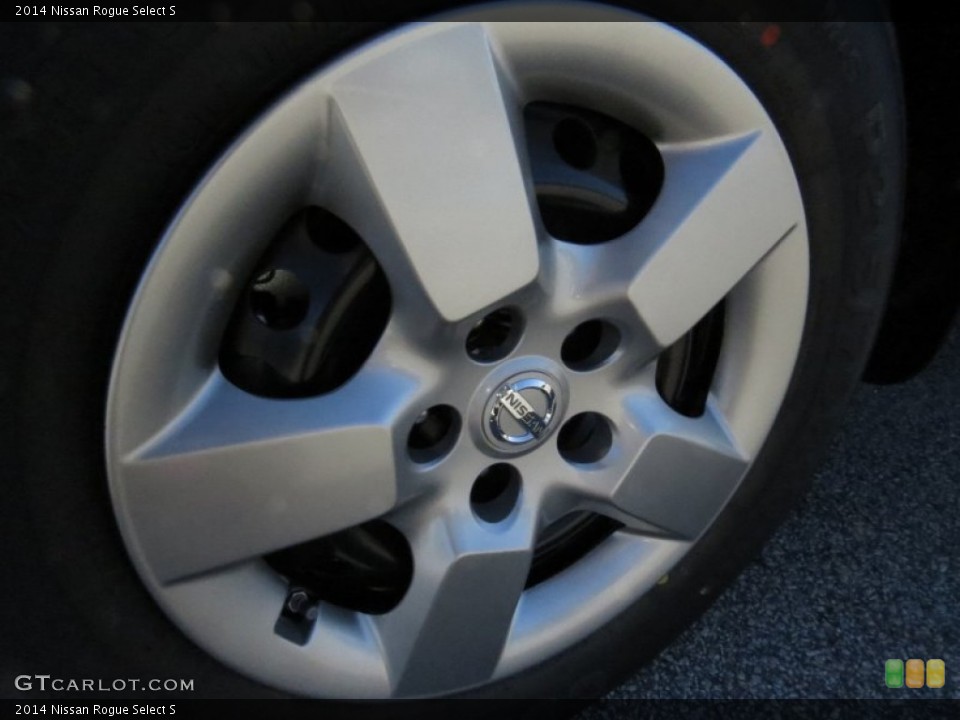 2014 Nissan Rogue Select S Wheel and Tire Photo #90988017