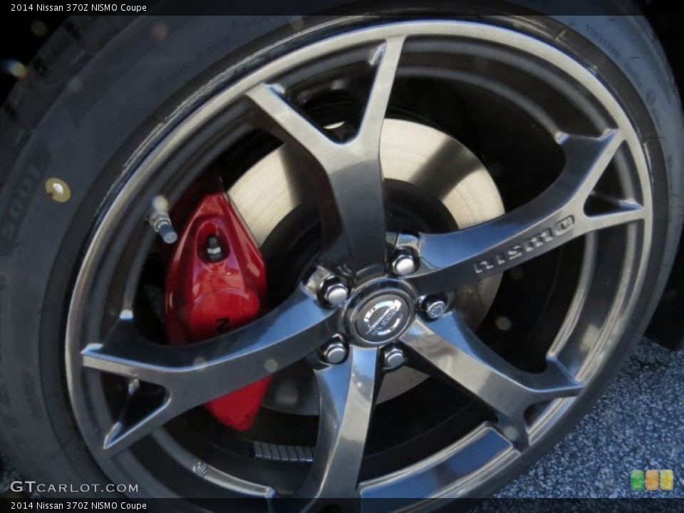 2014 Nissan 370Z NISMO Coupe Wheel and Tire Photo #90988212