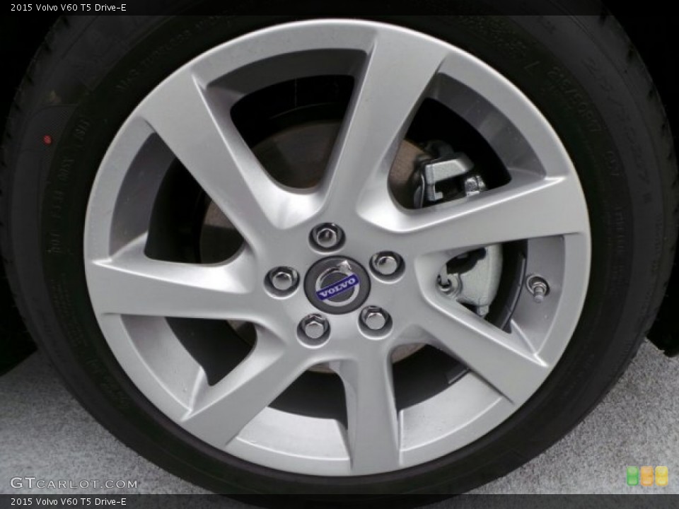2015 Volvo V60 T5 Drive-E Wheel and Tire Photo #91002975