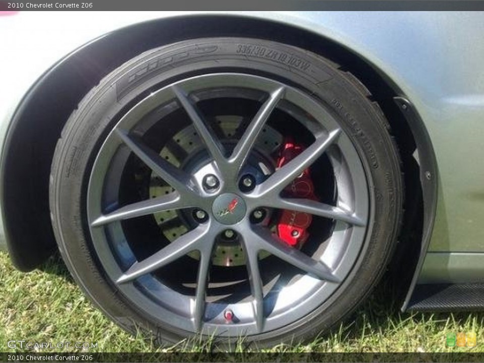 2010 Chevrolet Corvette Z06 Wheel and Tire Photo #91007384