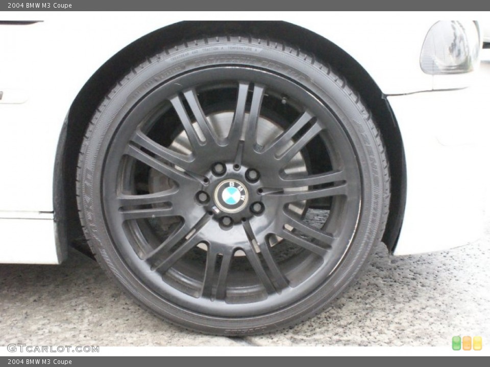 2004 BMW M3 Coupe Wheel and Tire Photo #91010873