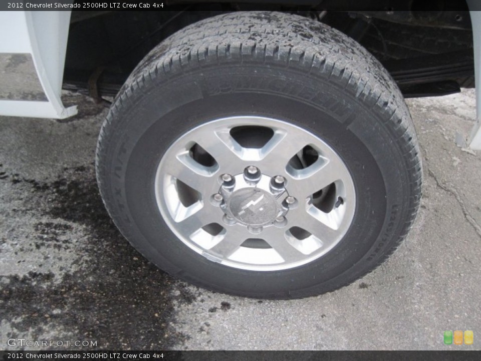 2012 Chevrolet Silverado 2500HD LTZ Crew Cab 4x4 Wheel and Tire Photo #91012481