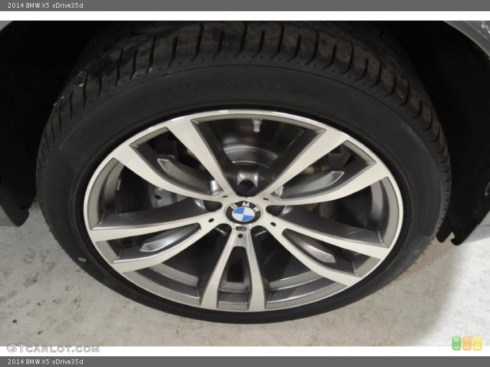 2014 BMW X5 xDrive35d Wheel and Tire Photo #91034195