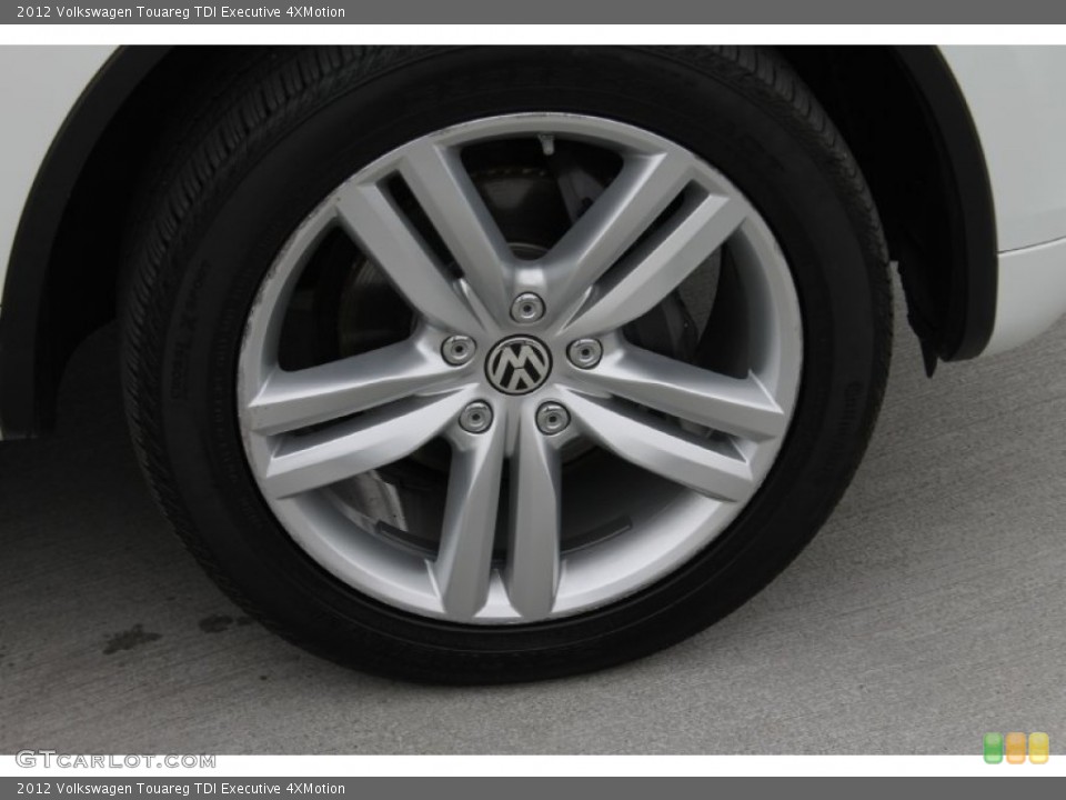 2012 Volkswagen Touareg TDI Executive 4XMotion Wheel and Tire Photo #91039028