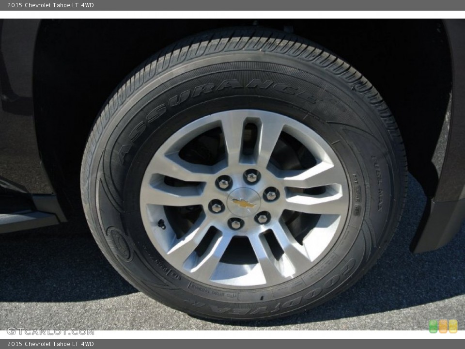 2015 Chevrolet Tahoe LT 4WD Wheel and Tire Photo #91043870