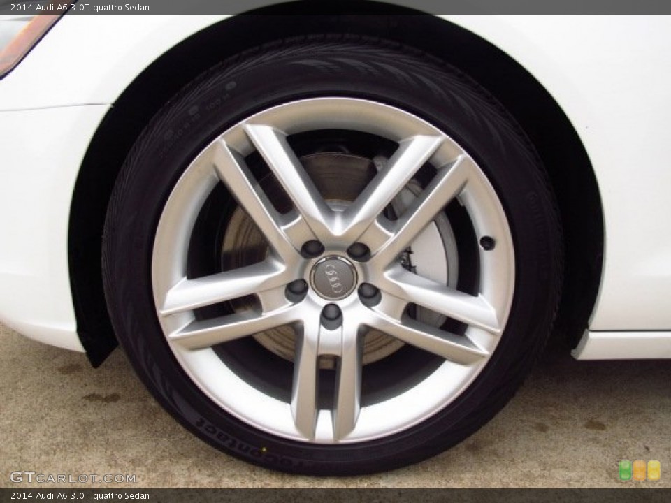 2014 Audi A6 3.0T quattro Sedan Wheel and Tire Photo #91050834