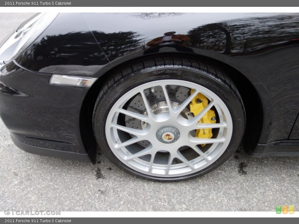 2011 Porsche 911 Turbo S Cabriolet Wheel and Tire Photo #91052072