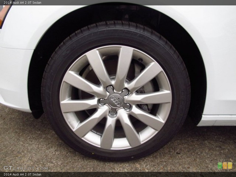 2014 Audi A4 2.0T Sedan Wheel and Tire Photo #91054095
