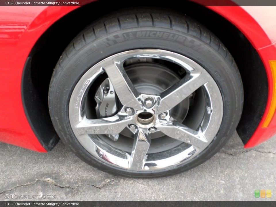2014 Chevrolet Corvette Stingray Convertible Wheel and Tire Photo #91054134