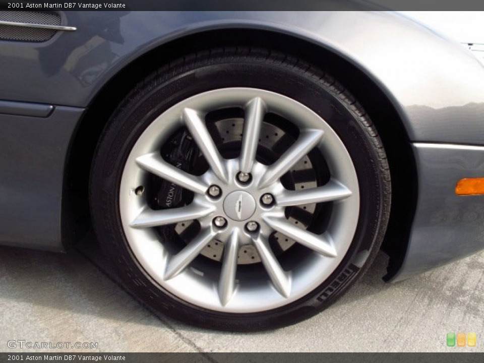 2001 Aston Martin DB7 Vantage Volante Wheel and Tire Photo #91082278