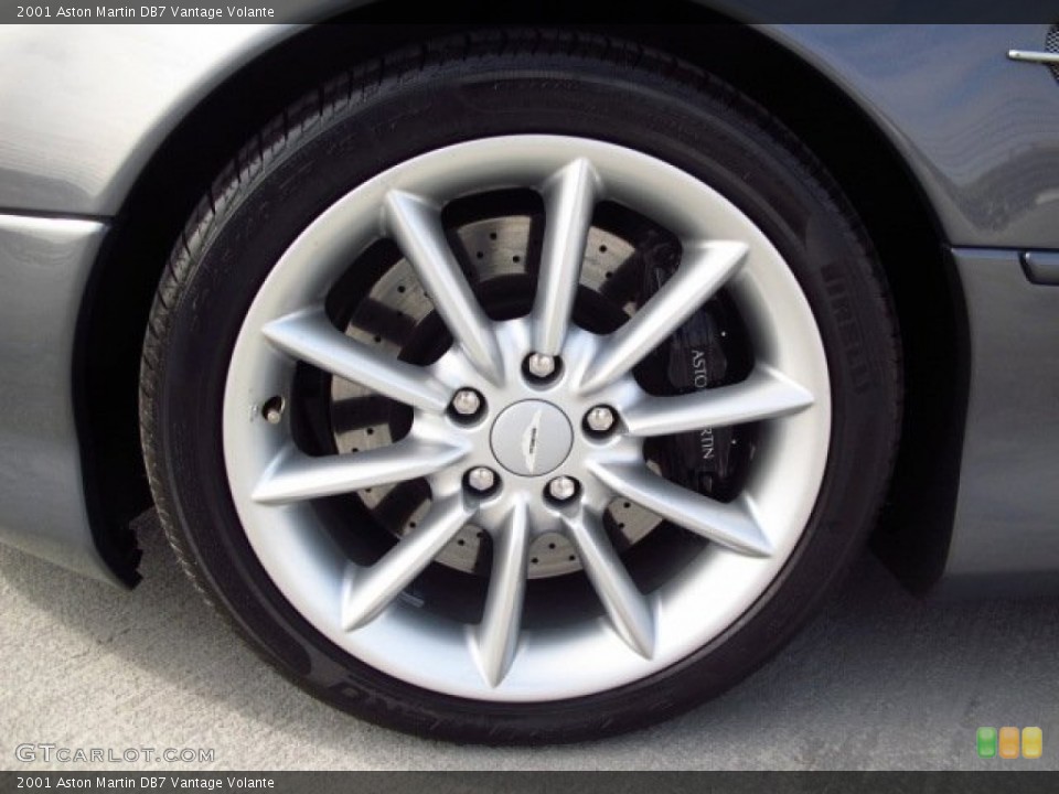 2001 Aston Martin DB7 Vantage Volante Wheel and Tire Photo #91082356