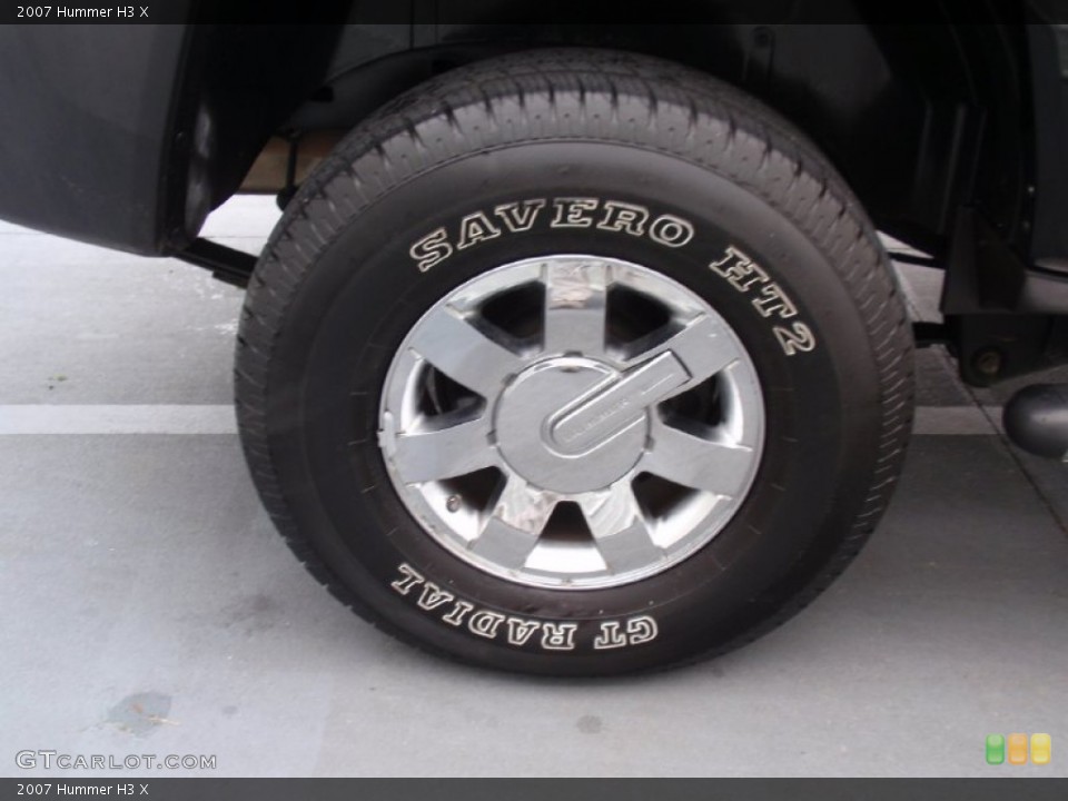 2007 Hummer H3 X Wheel and Tire Photo #91086022