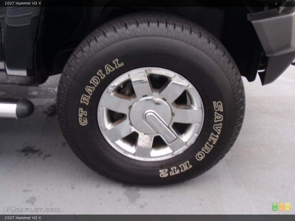 2007 Hummer H3 X Wheel and Tire Photo #91086043