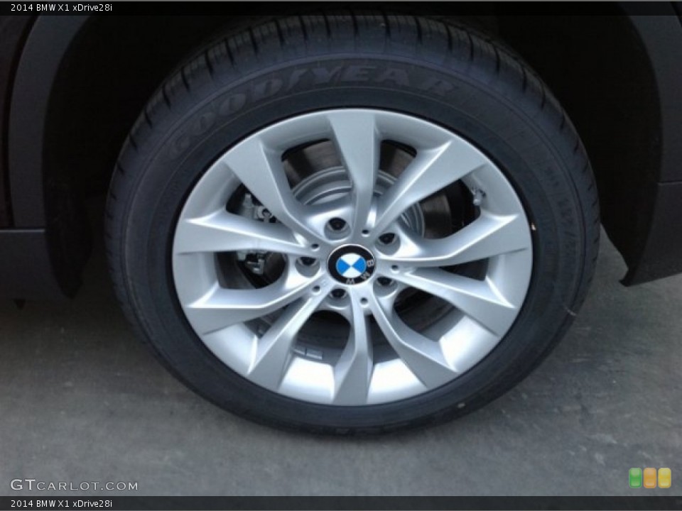 2014 BMW X1 xDrive28i Wheel and Tire Photo #91115637