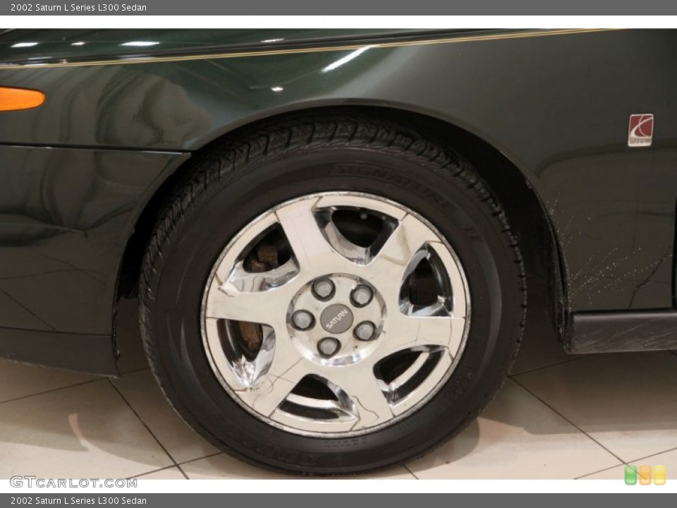 2002 Saturn L Series L300 Sedan Wheel and Tire Photo #91123127