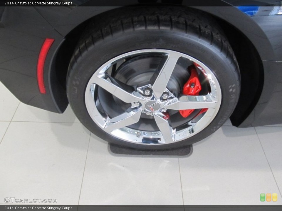 2014 Chevrolet Corvette Stingray Coupe Wheel and Tire Photo #91124030
