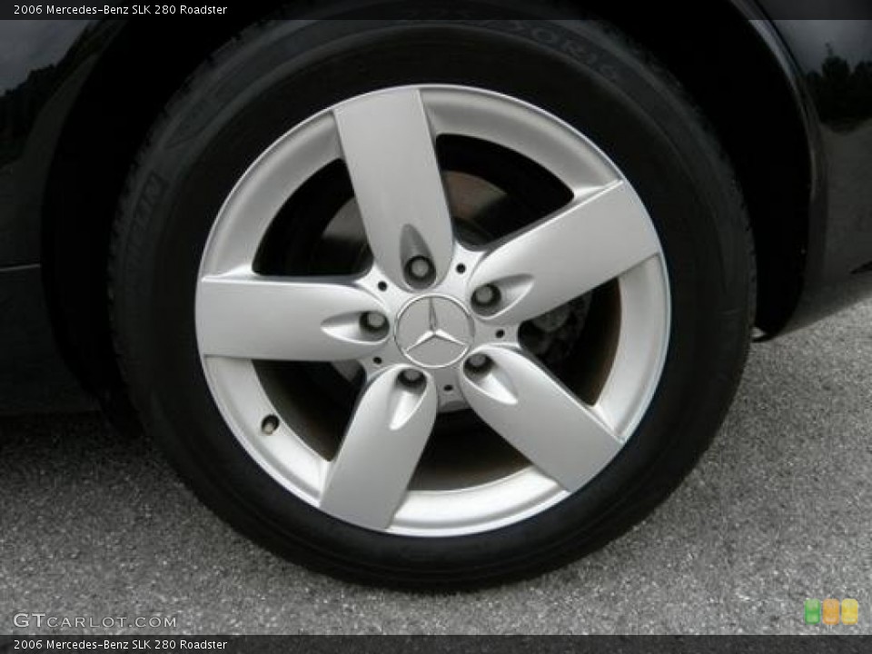 2006 Mercedes-Benz SLK 280 Roadster Wheel and Tire Photo #91131150