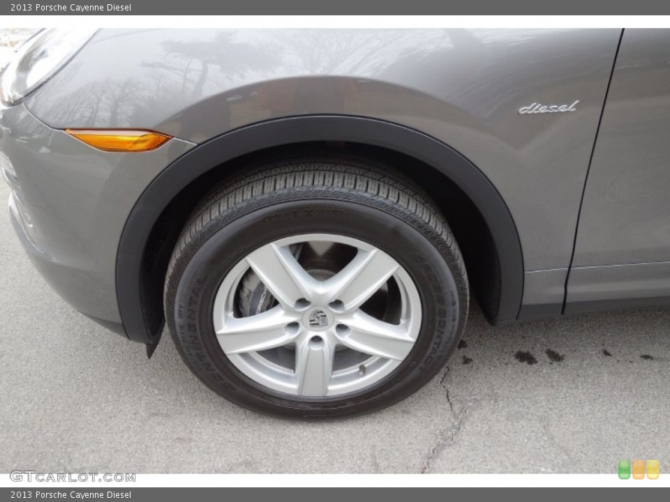 2013 Porsche Cayenne Diesel Wheel and Tire Photo #91132725