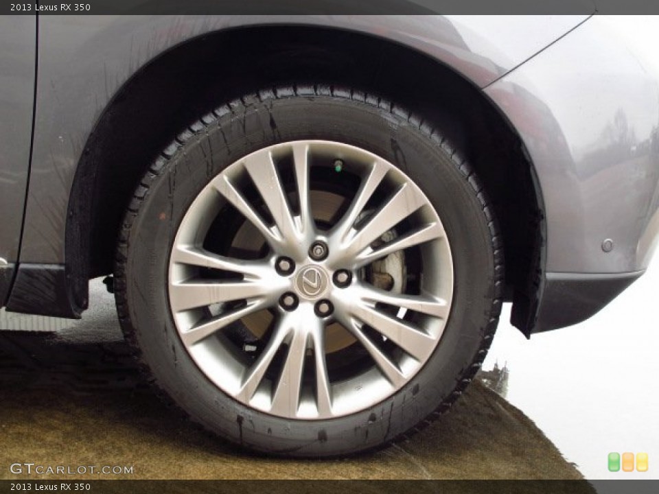 2013 Lexus RX 350 Wheel and Tire Photo #91139406