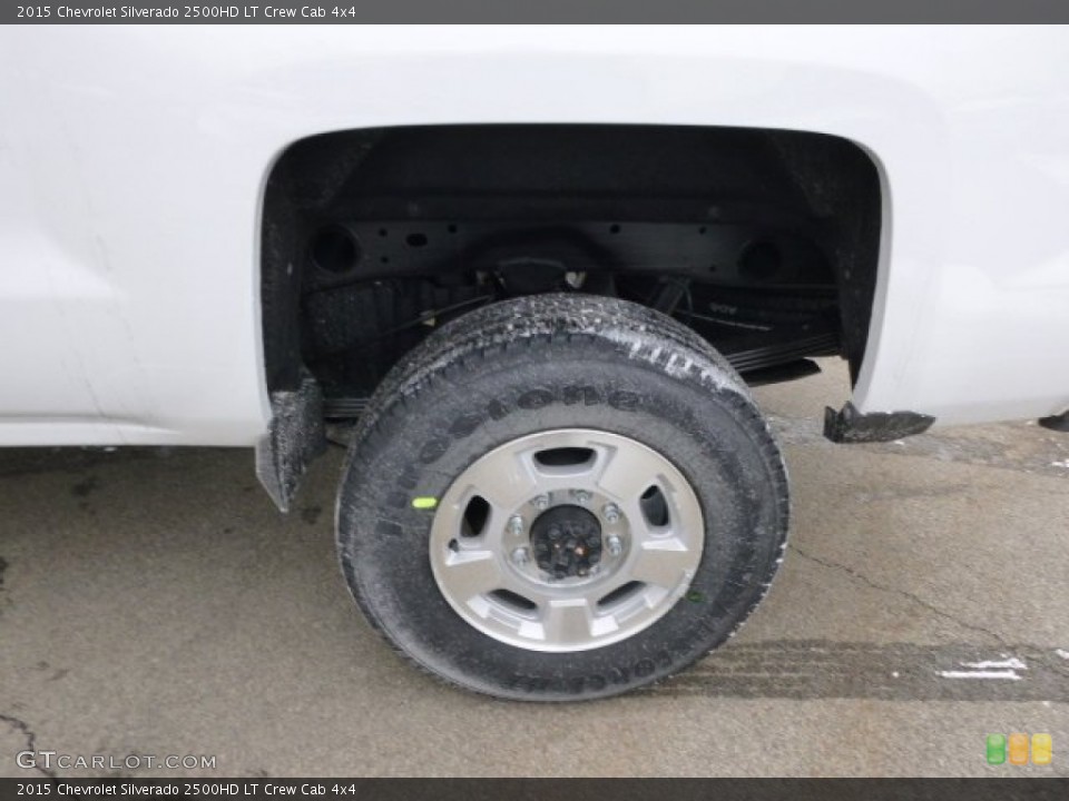2015 Chevrolet Silverado 2500HD LT Crew Cab 4x4 Wheel and Tire Photo #91143099