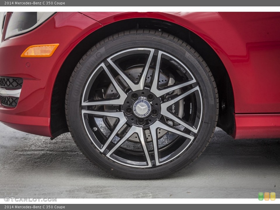 2014 Mercedes-Benz C 350 Coupe Wheel and Tire Photo #91151431
