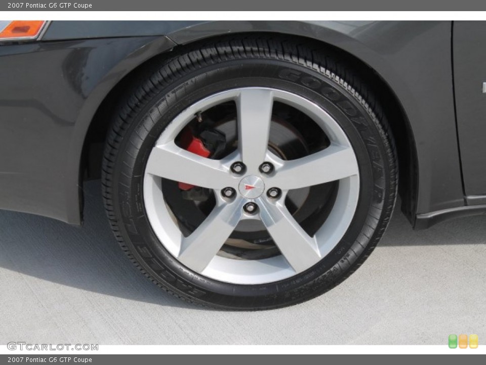 2007 Pontiac G6 GTP Coupe Wheel and Tire Photo #91152930