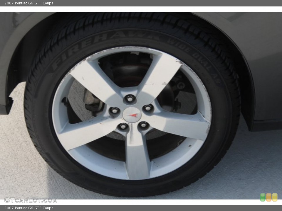 2007 Pontiac G6 GTP Coupe Wheel and Tire Photo #91153059