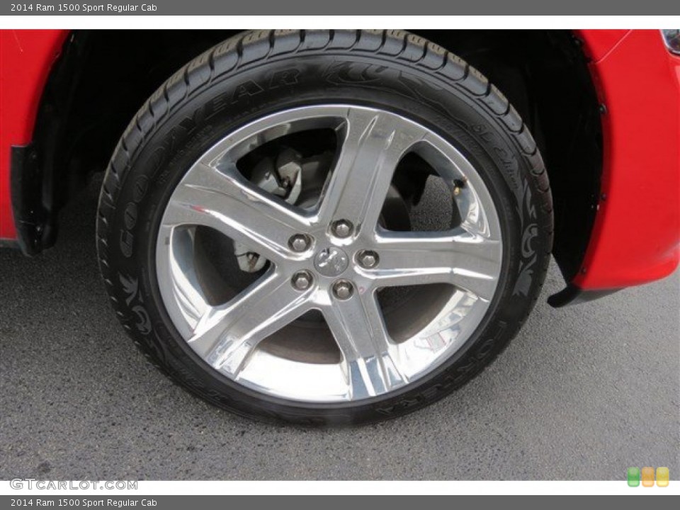 2014 Ram 1500 Sport Regular Cab Wheel and Tire Photo #91154739