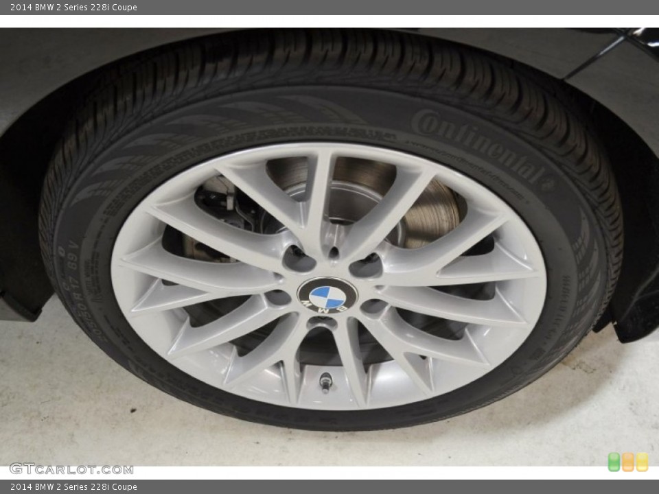 2014 BMW 2 Series 228i Coupe Wheel and Tire Photo #91169334