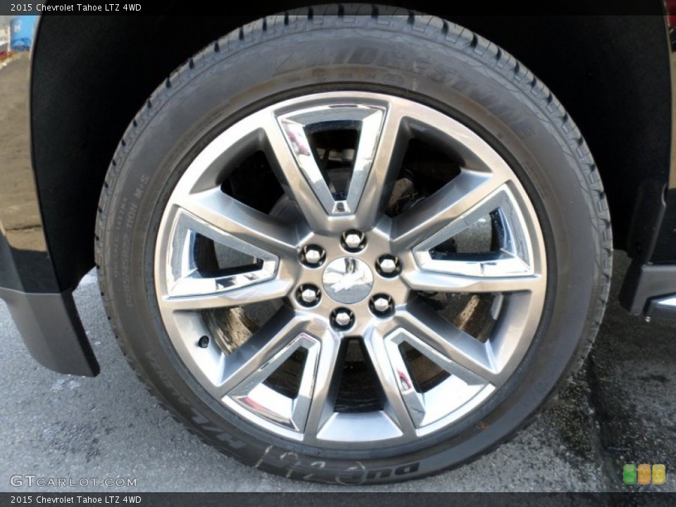 2015 Chevrolet Tahoe LTZ 4WD Wheel and Tire Photo #91172915