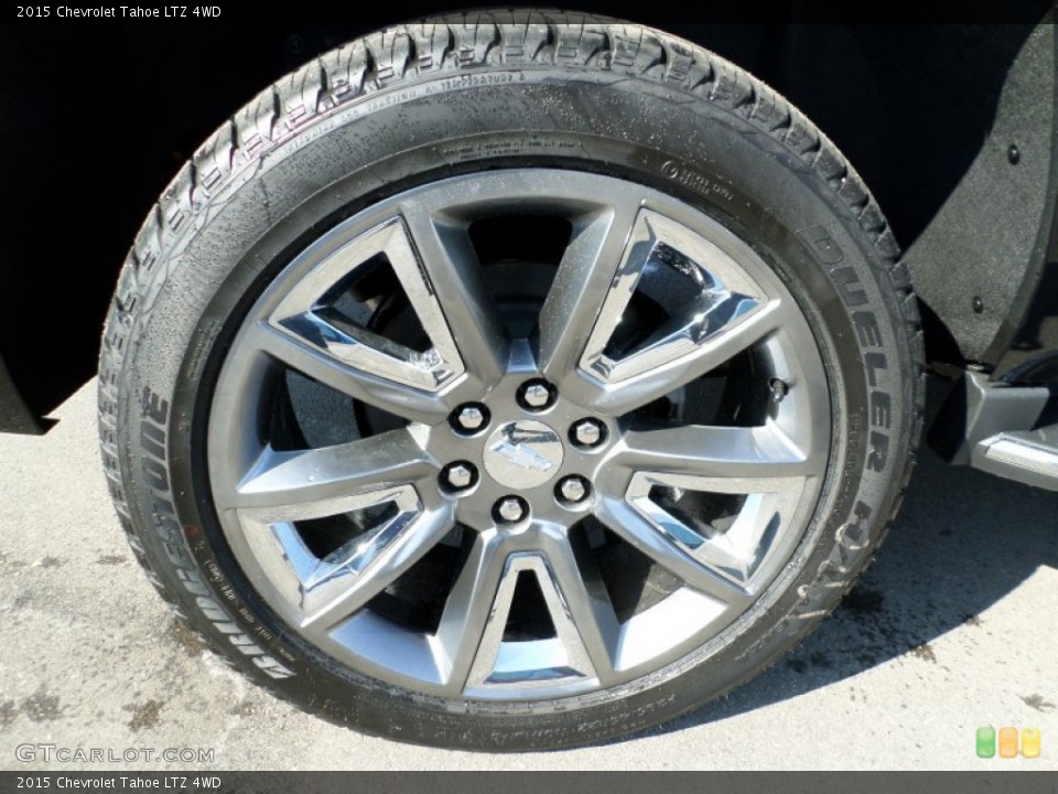 2015 Chevrolet Tahoe LTZ 4WD Wheel and Tire Photo #91172959