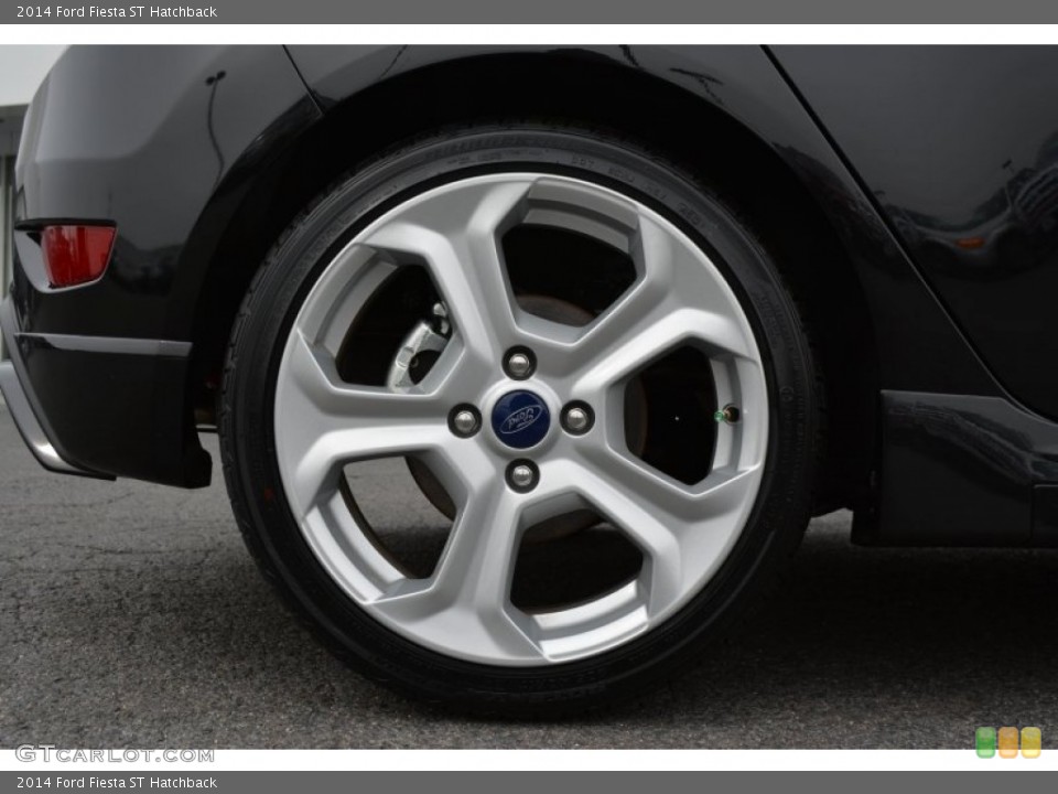 2014 Ford Fiesta ST Hatchback Wheel and Tire Photo #91179517