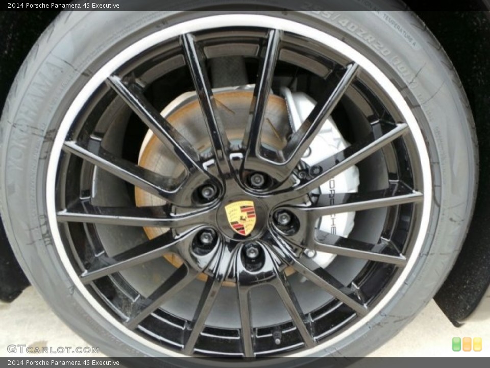 2014 Porsche Panamera 4S Executive Wheel and Tire Photo #91211284