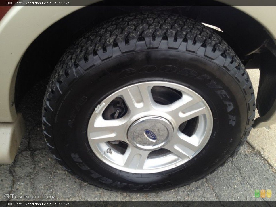 2006 Ford Expedition Eddie Bauer 4x4 Wheel and Tire Photo #91214890