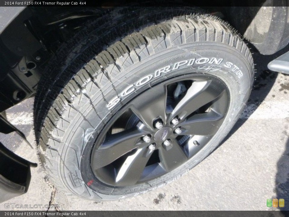 2014 Ford F150 FX4 Tremor Regular Cab 4x4 Wheel and Tire Photo #91223893