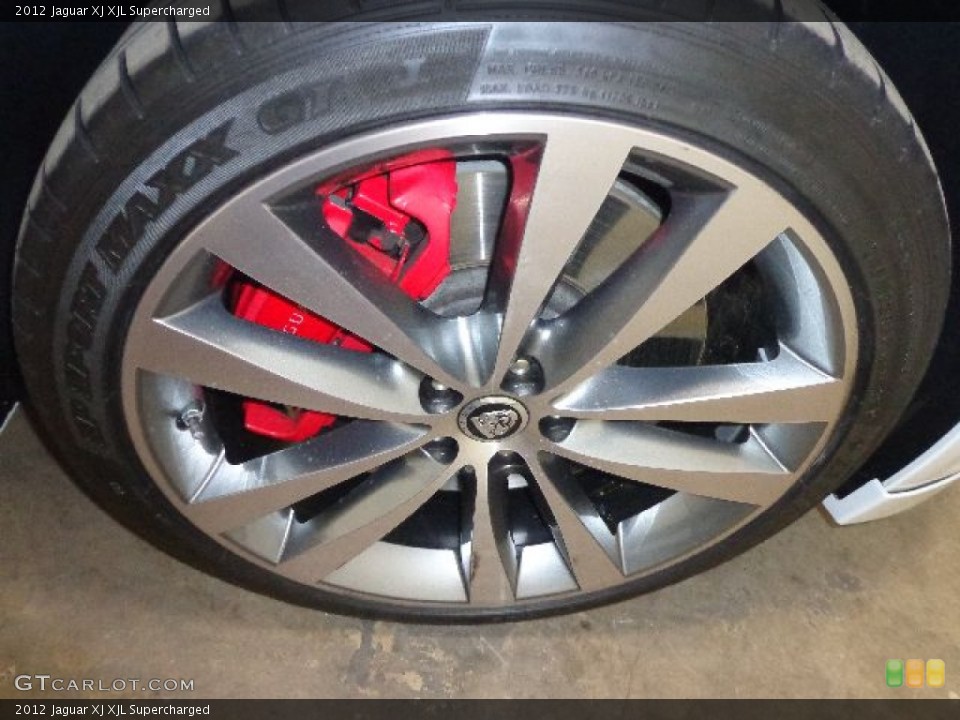 2012 Jaguar XJ XJL Supercharged Wheel and Tire Photo #91231300