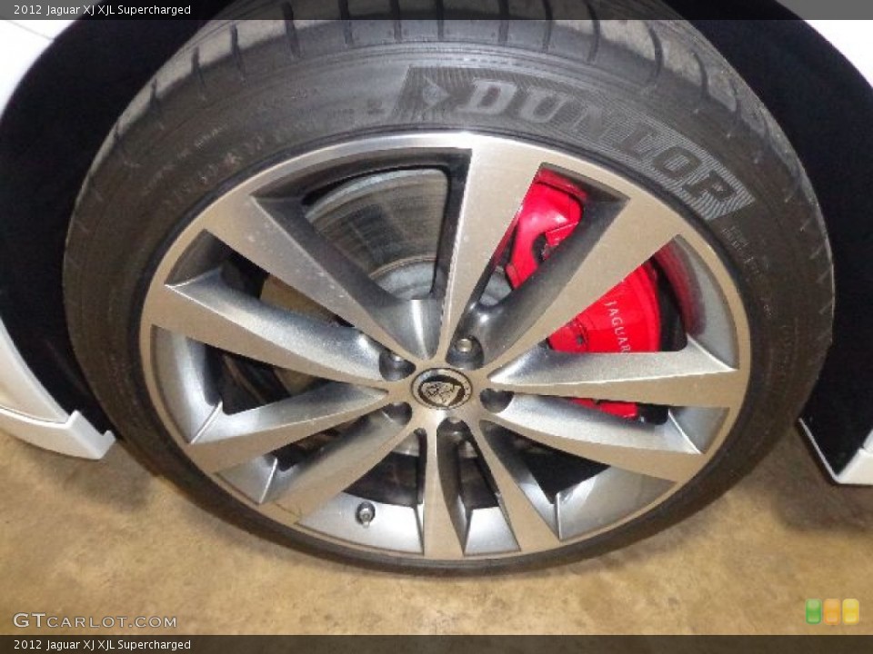 2012 Jaguar XJ XJL Supercharged Wheel and Tire Photo #91231373